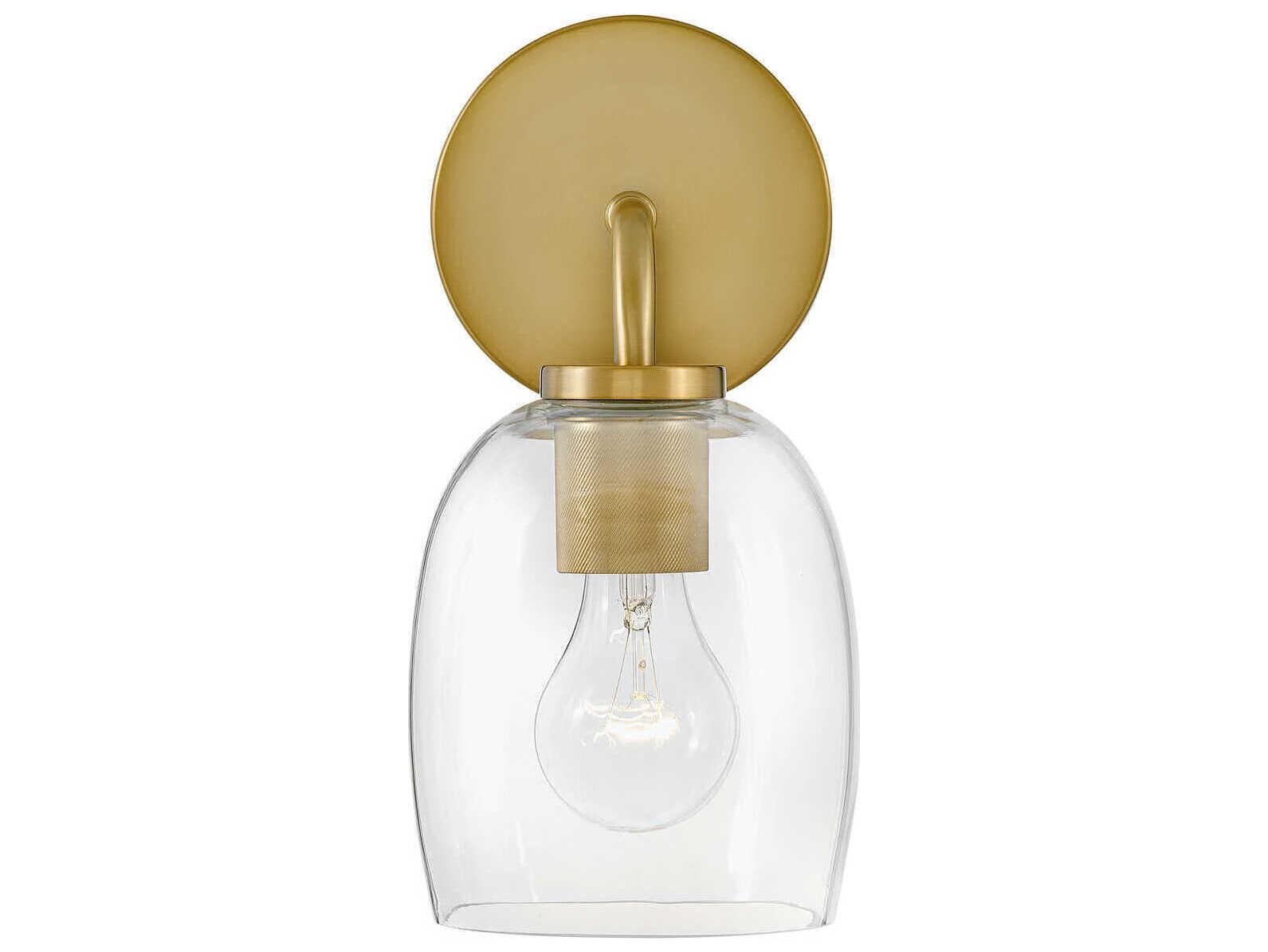 Lark Living Percy 1-Light Lacquered Brass Wall Sconce