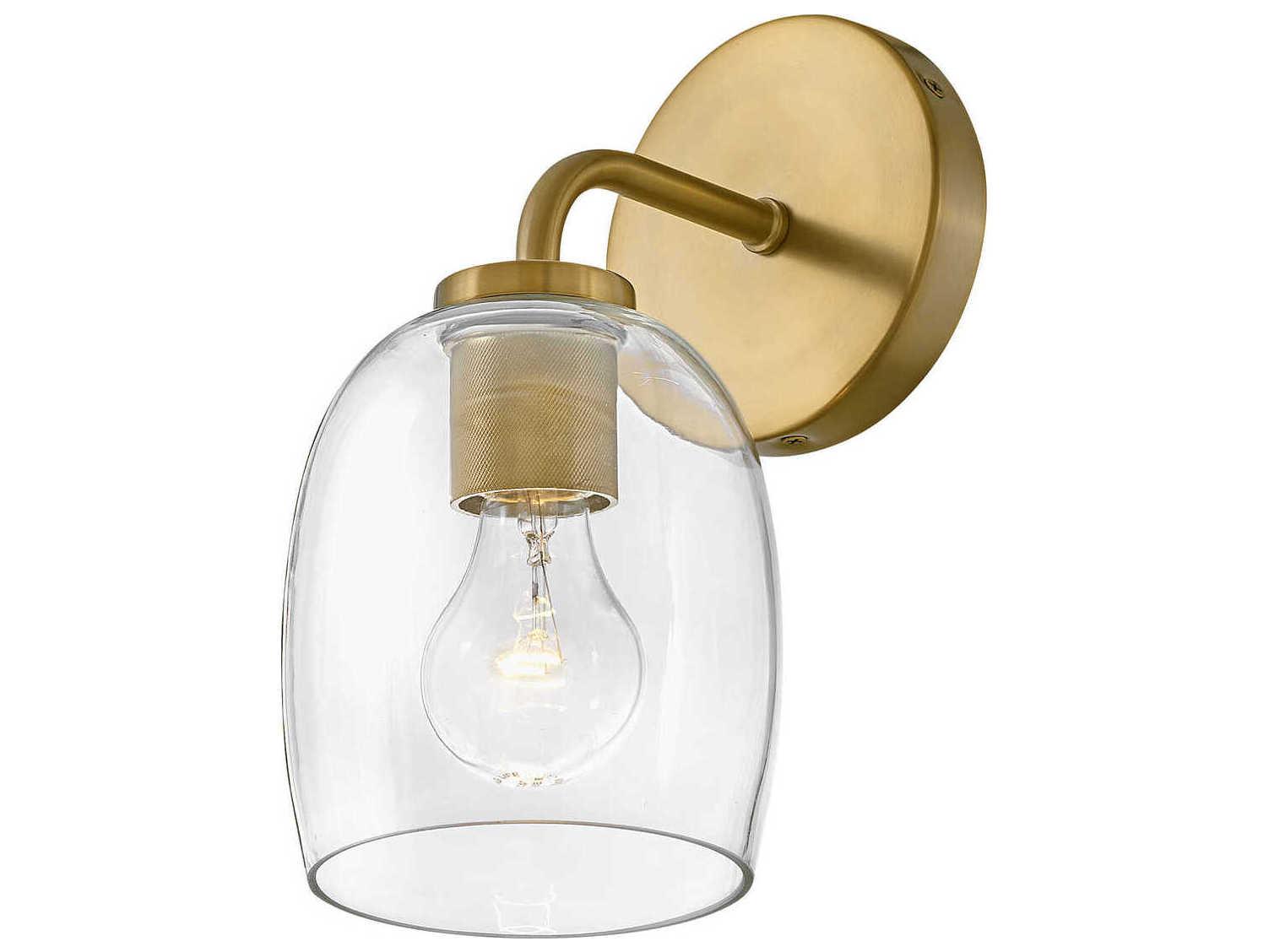 Lark Living Percy 1-Light Lacquered Brass Wall Sconce