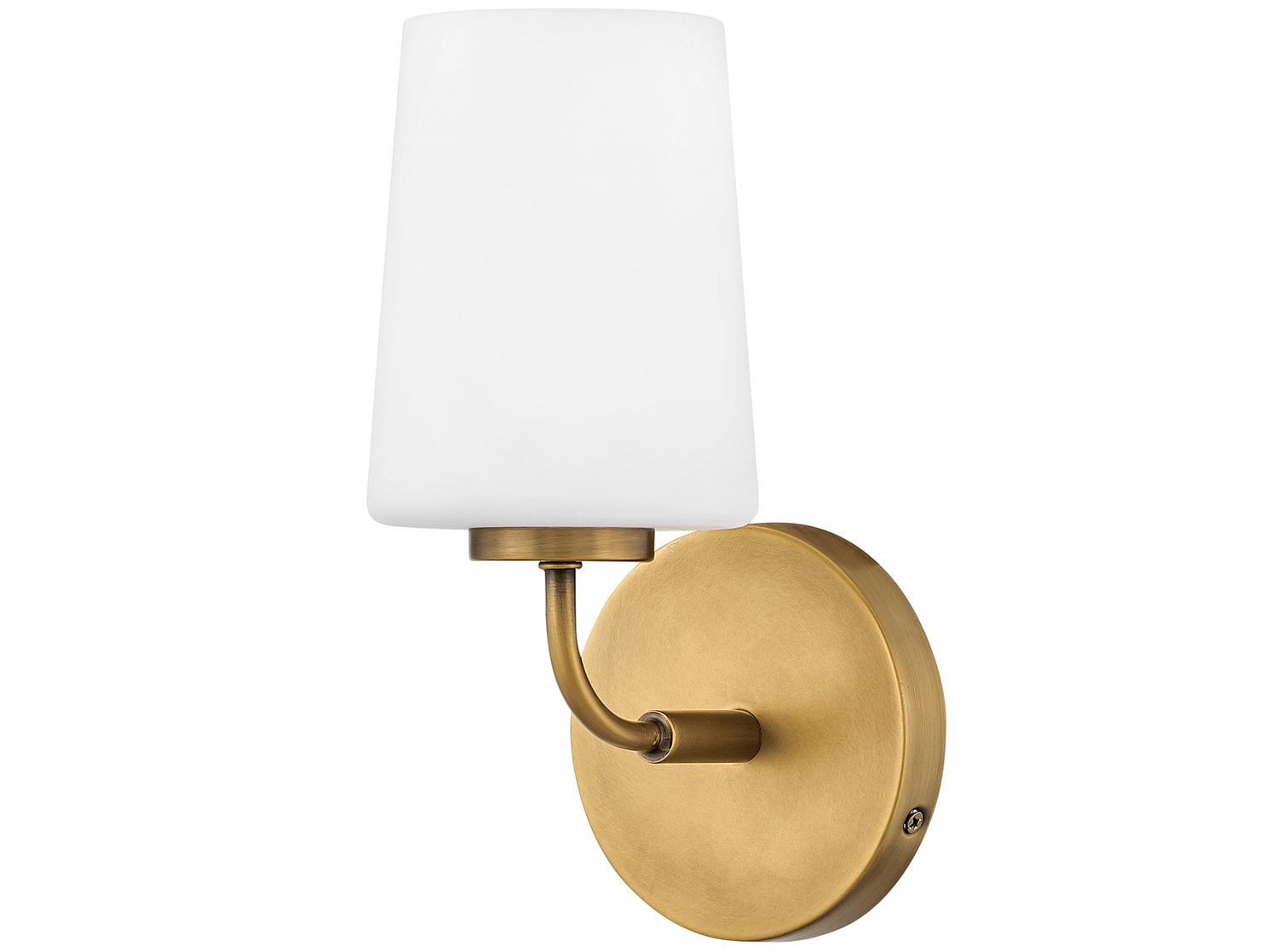 Lark Living Kline 1-Light Heritage Brass Wall Sconce