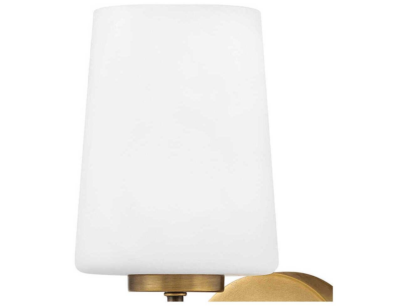 Lark Living Kline 1-Light Heritage Brass Wall Sconce