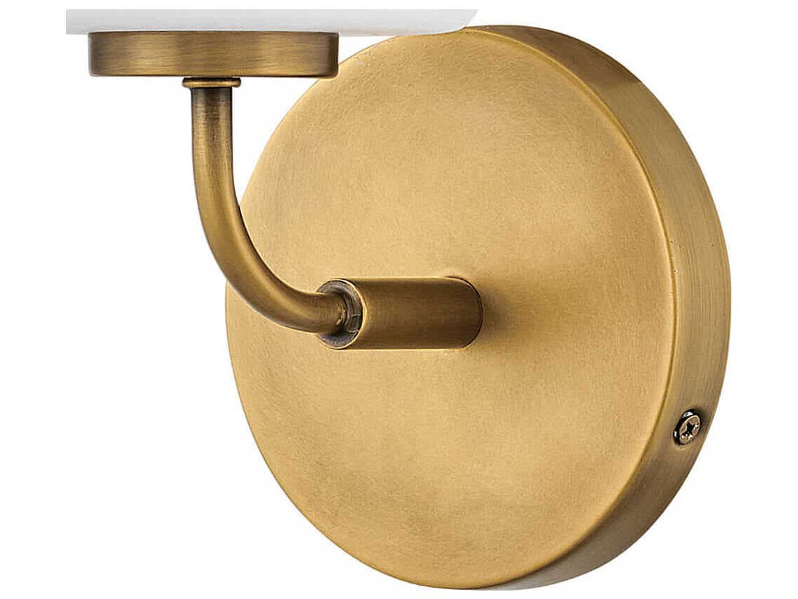 Lark Living Kline 1-Light Heritage Brass Wall Sconce