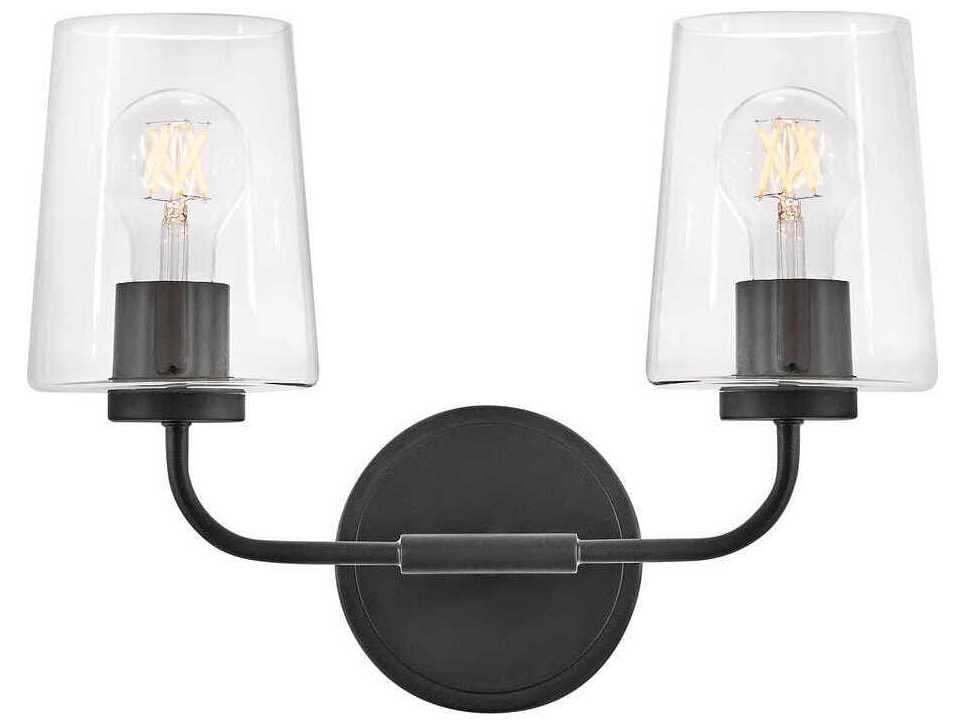 Lark Living Kline 3-Light Black Vanity Light
