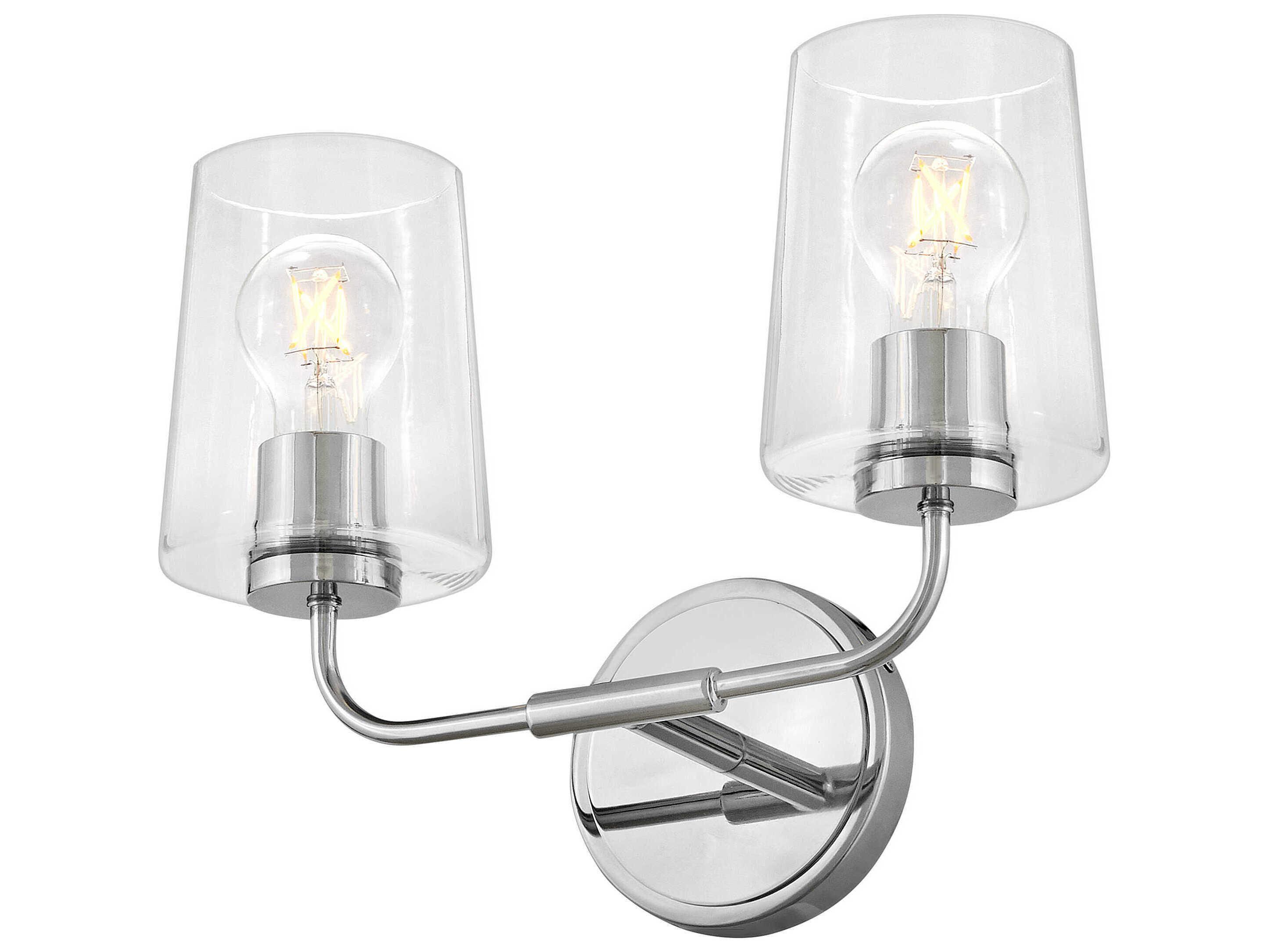 Lark Living Kline 2-Light Chrome Vanity Light