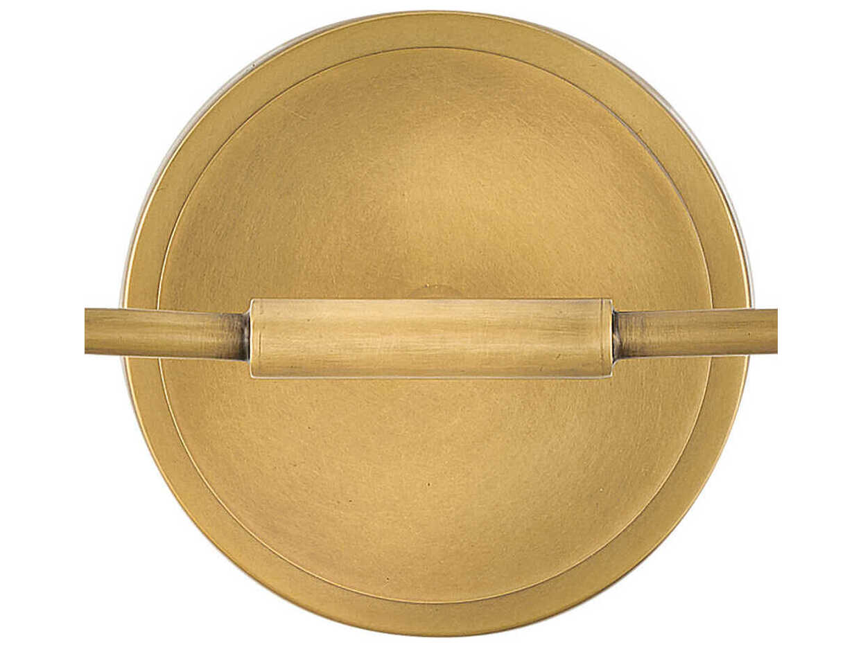 Lark Living Kline 2-Light Heritage Brass Vanity Light