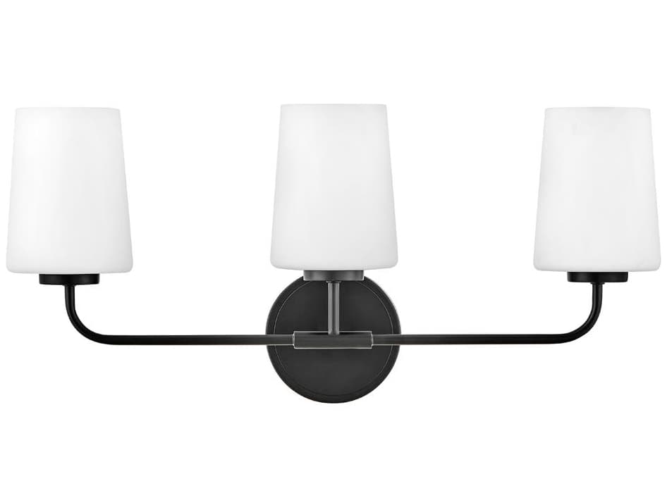 Lark Living Kline 3-Light Black Vanity Light