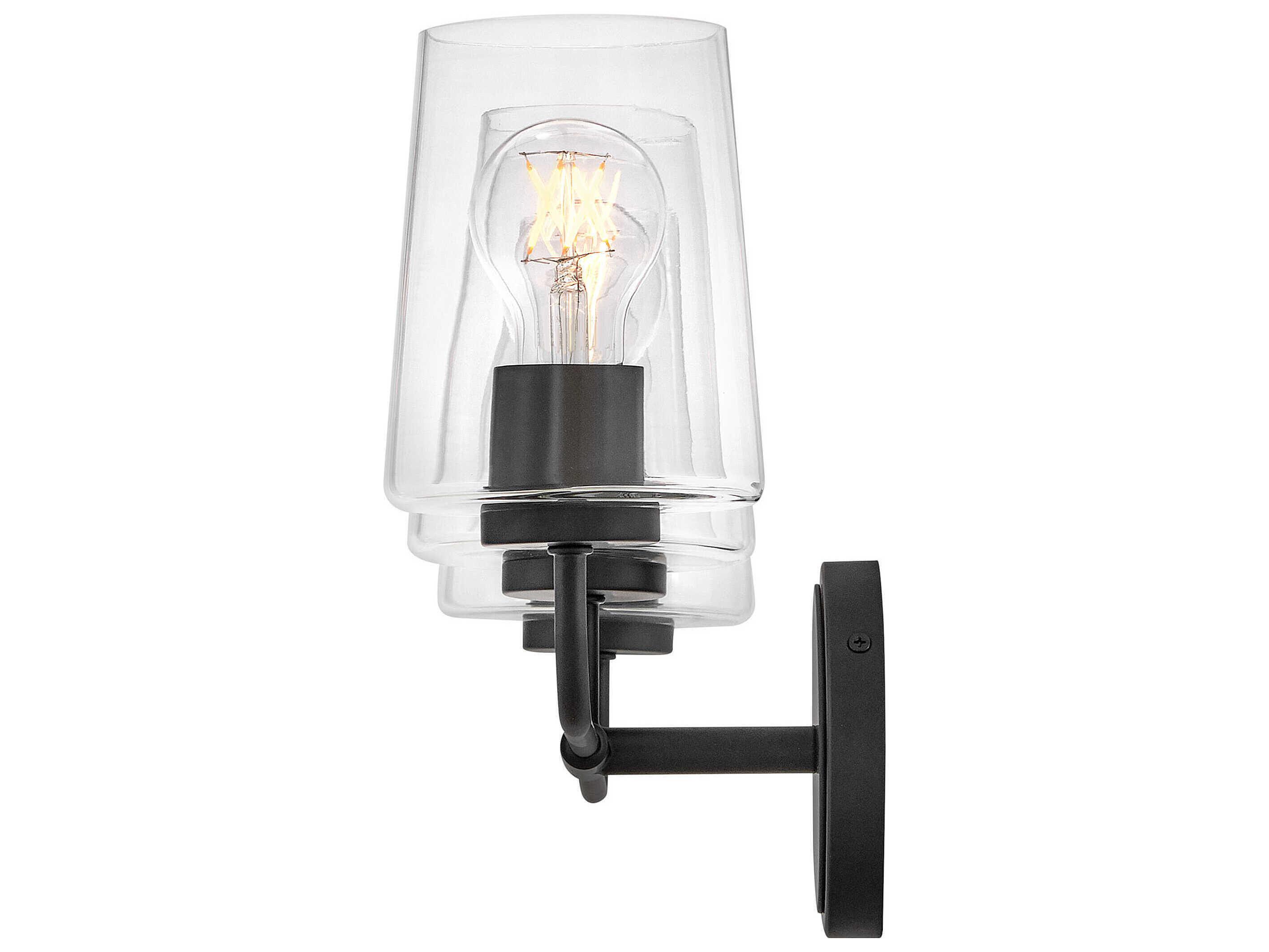 Lark Living Kline 3-Light Black Vanity Light