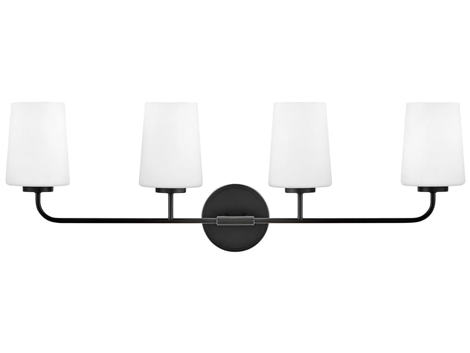 Lark Living Kline 4-Light Black Vanity Light