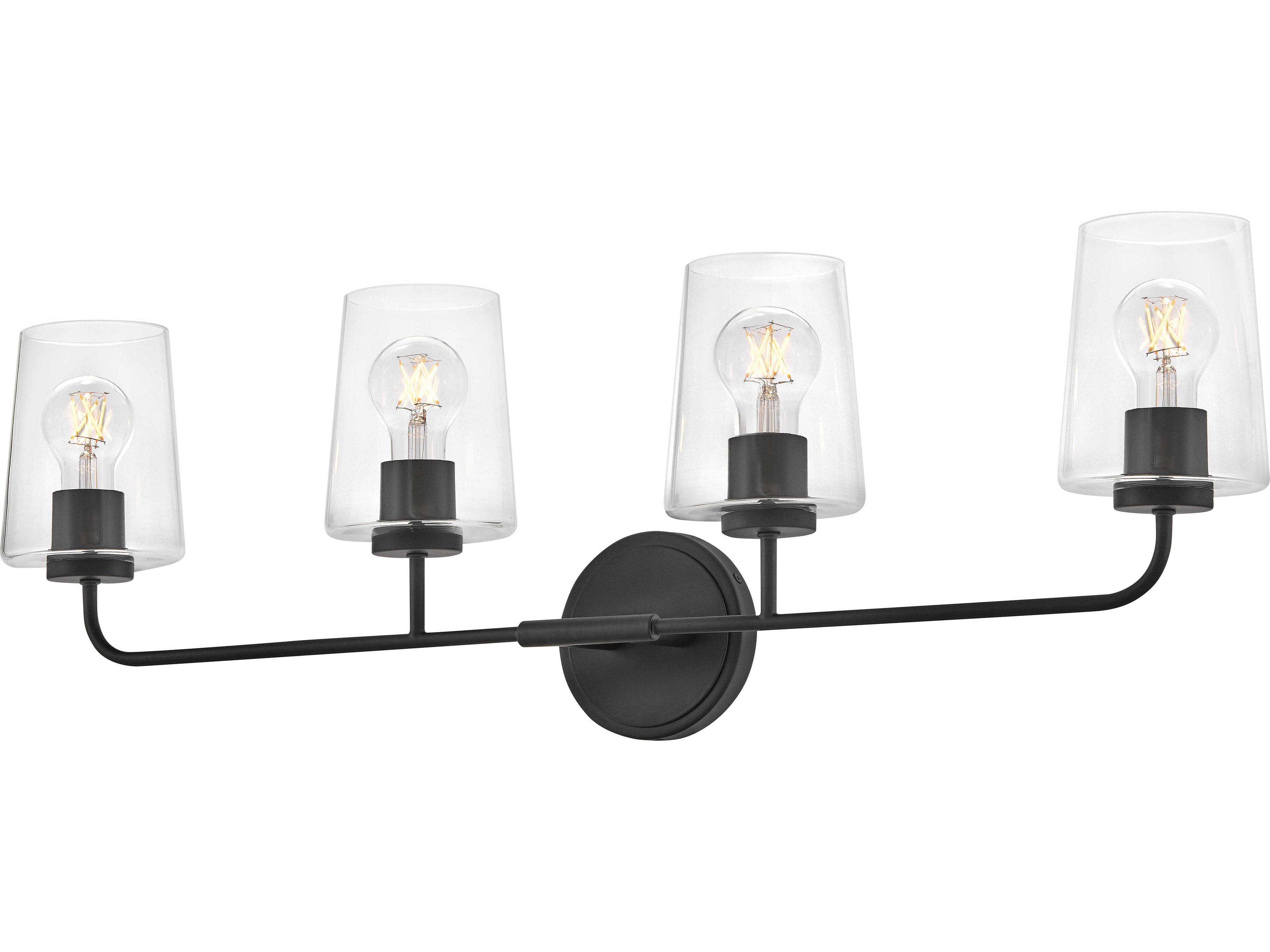 Lark Living Kline 4-Light Black Vanity Light