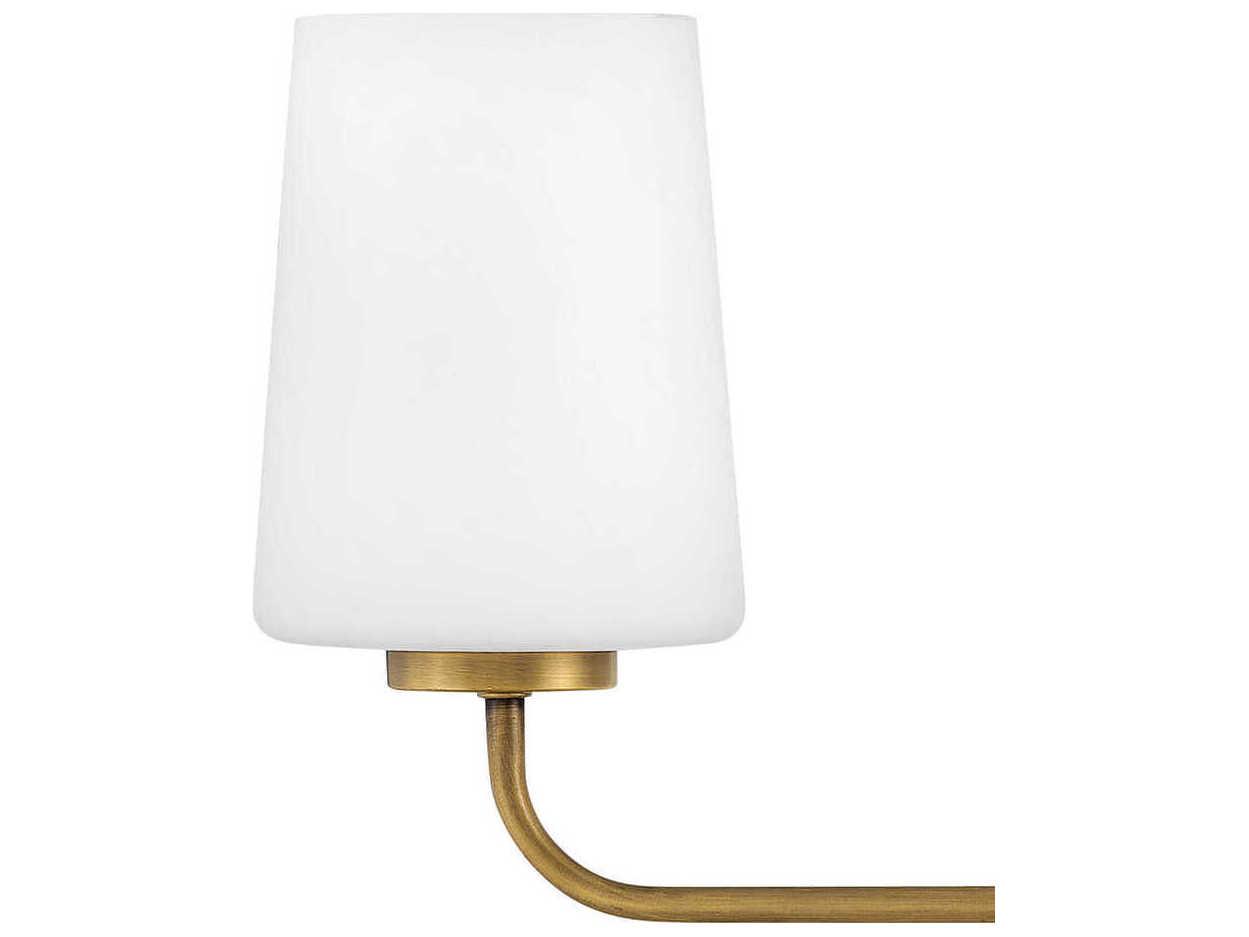 Lark Living Kline 4-Light Heritage Brass Vanity Light