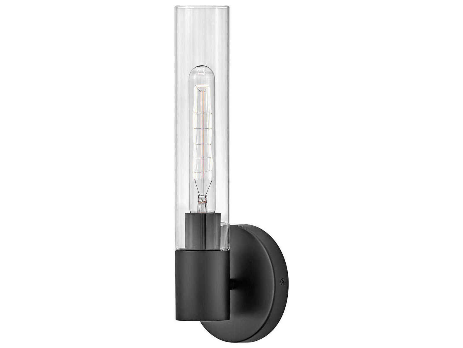 Lark Living Shea 1-Light Black Wall Sconce