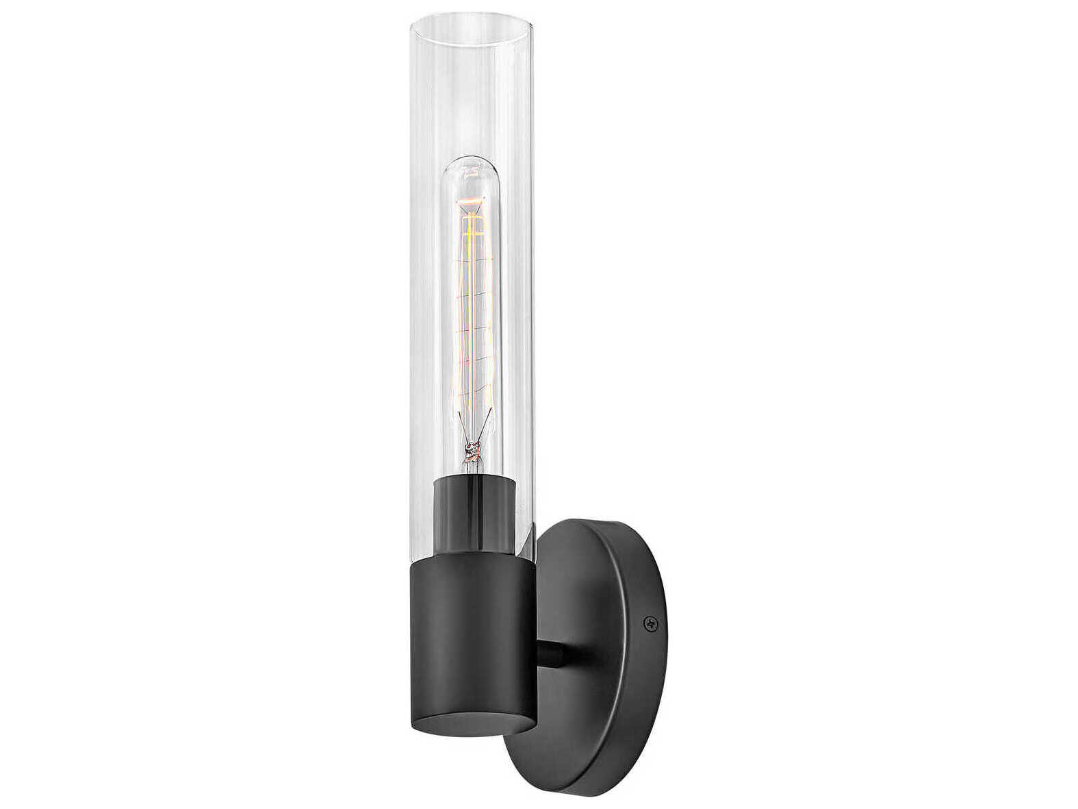 Lark Living Shea 1-Light Black Wall Sconce