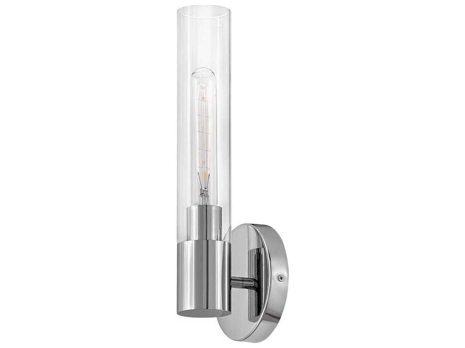 Lark Living Shea 1-Light Chrome Wall Sconce