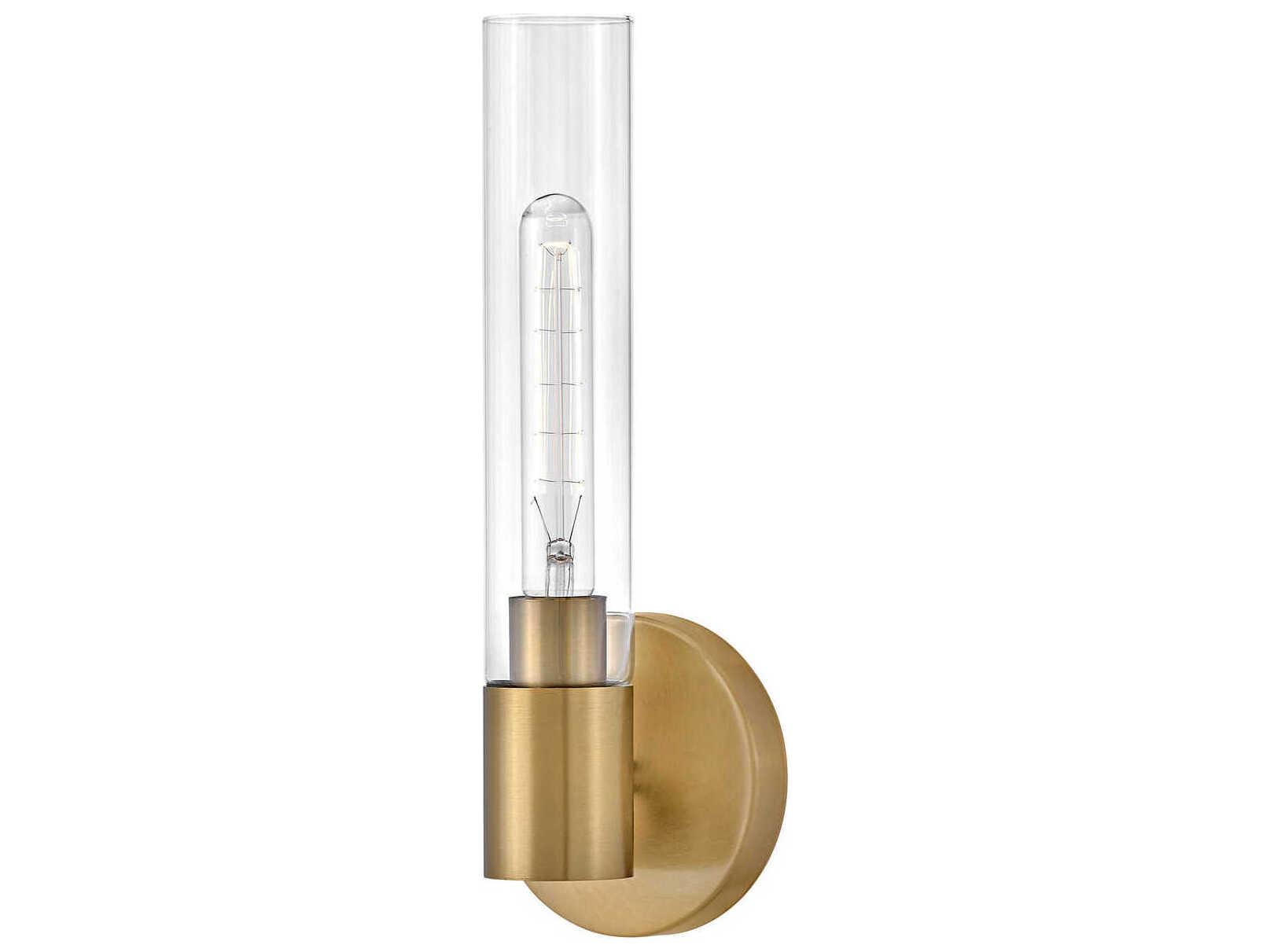 Lark Living Shea 1-Light Lacquered Brass Wall Sconce