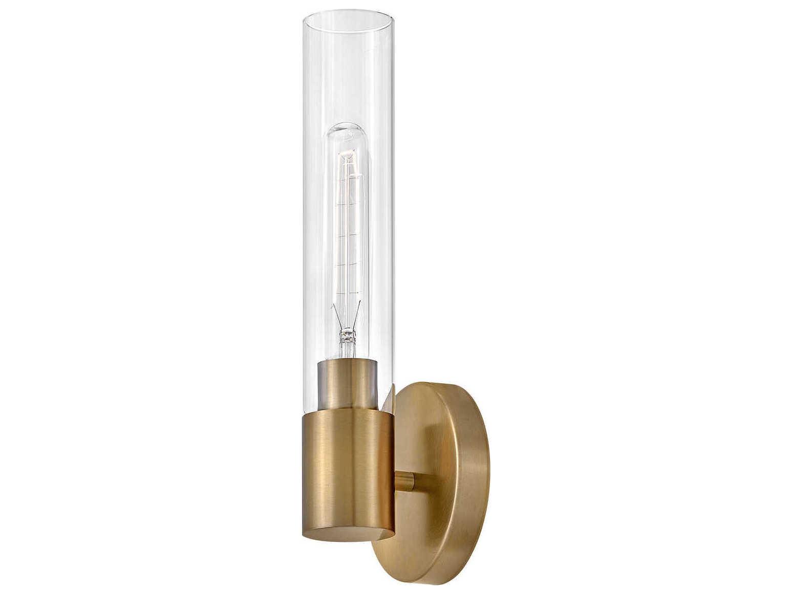 Lark Living Shea 1-Light Lacquered Brass Wall Sconce
