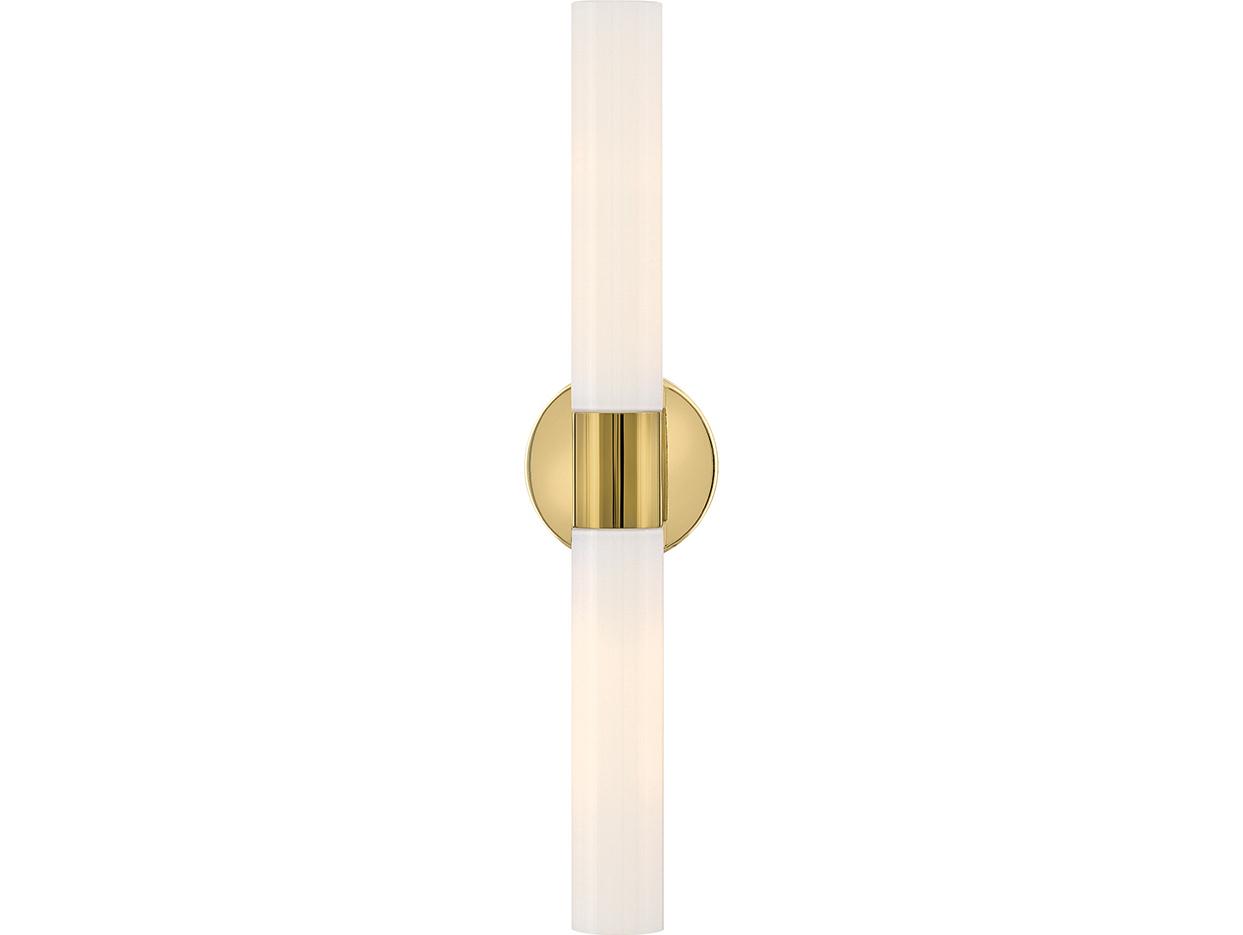 Lark Living Shea 2-Light Bright Brass Vanity Light