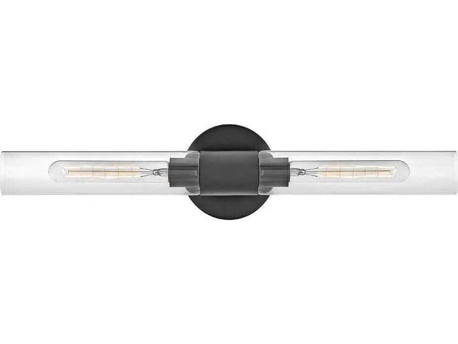 Lark Living Shea 2-Light Black Vanity Light