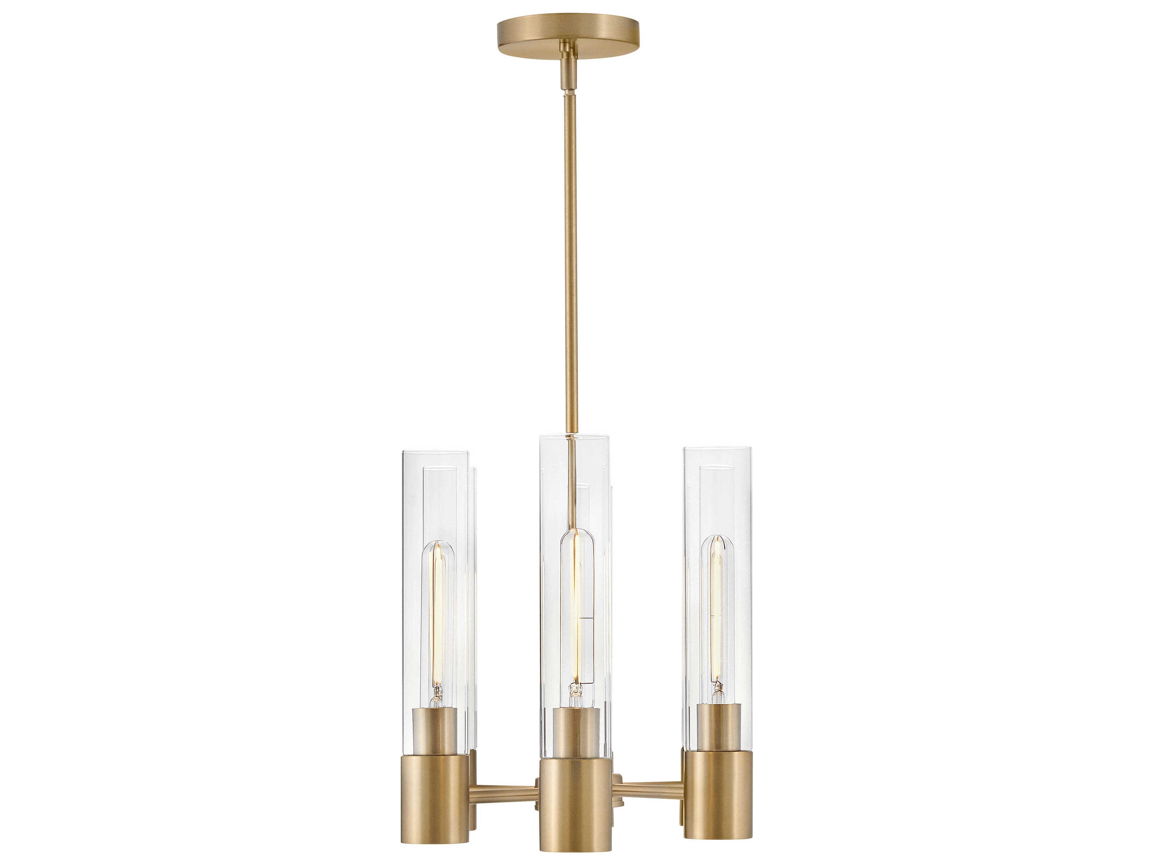 Lark Living Shea 6-Light Lacquered Brass Linear Island Pendant