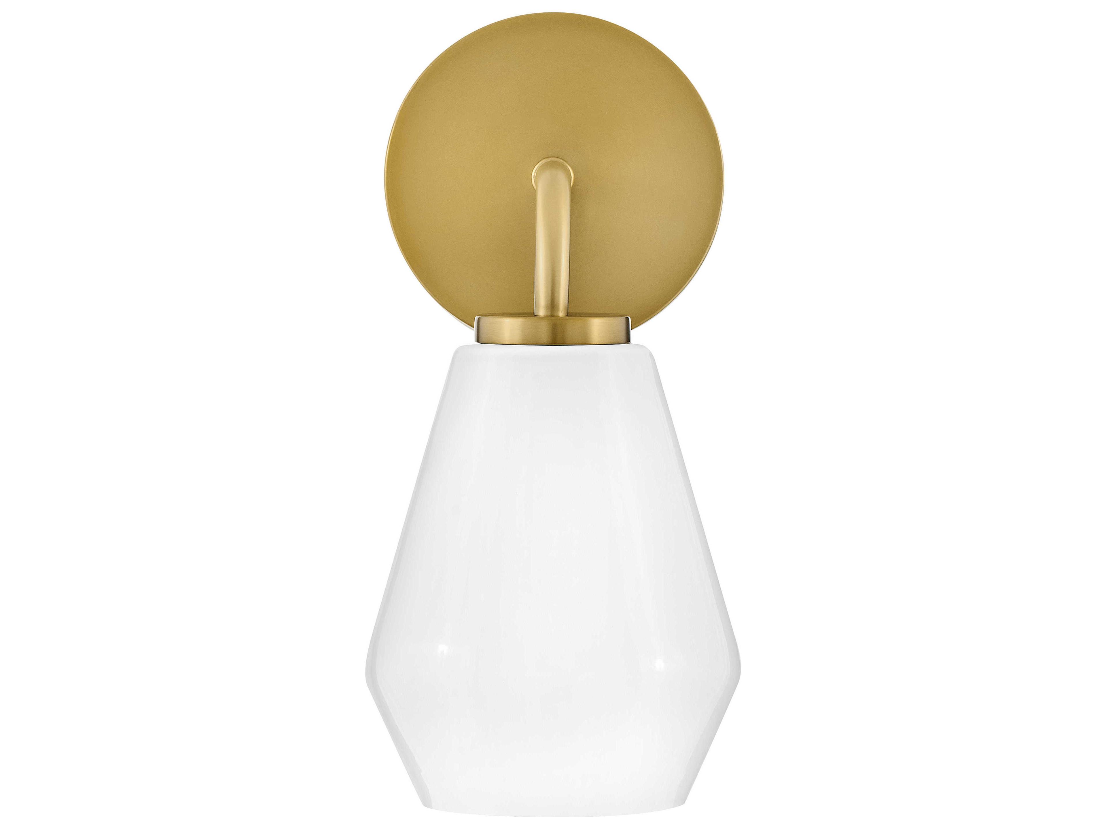 Lark Living Gio 1-Light Lacquered Brass Wall Sconce