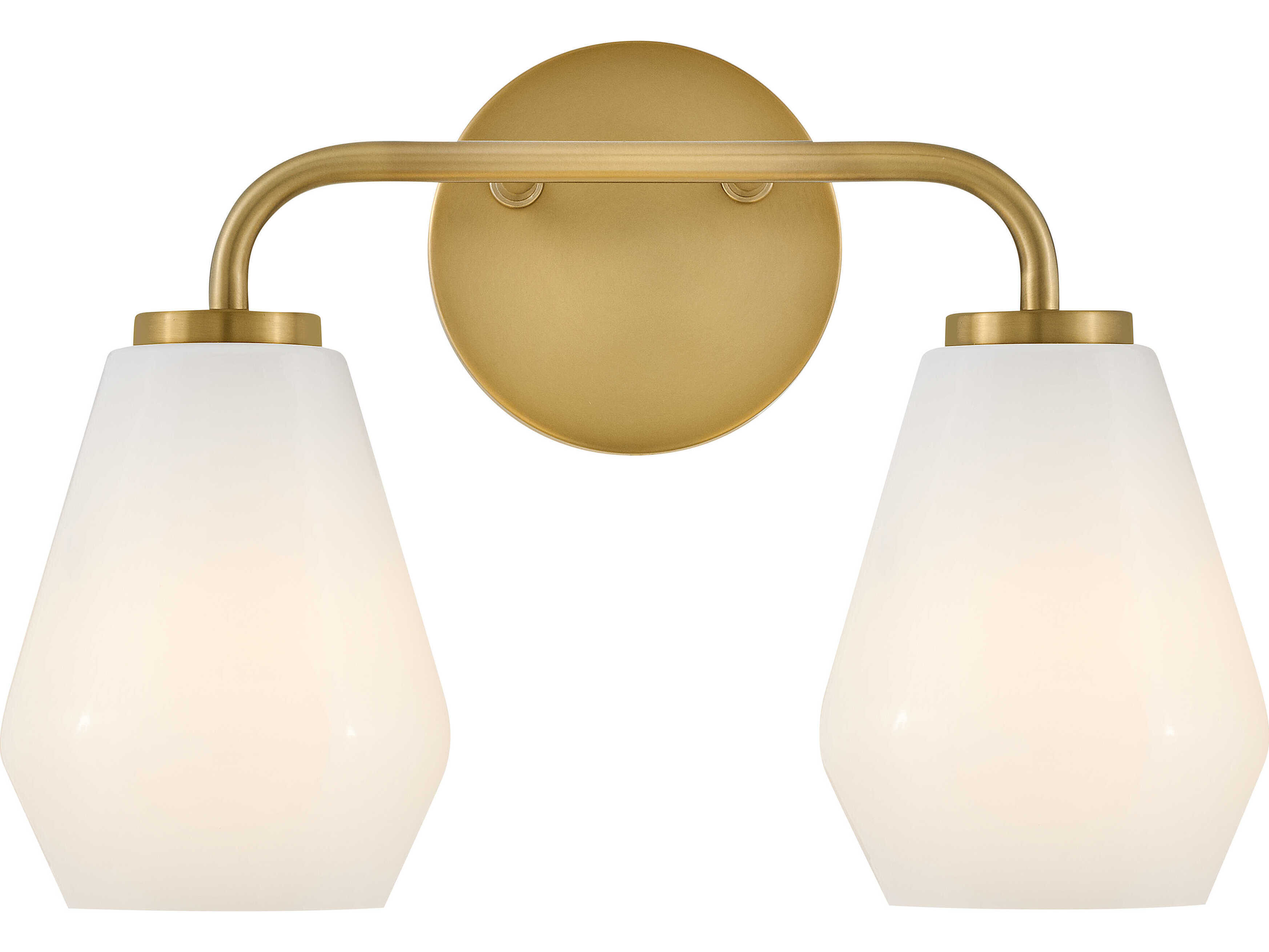 Lark Living Gio 2-Light Lacquered Brass Vanity Light