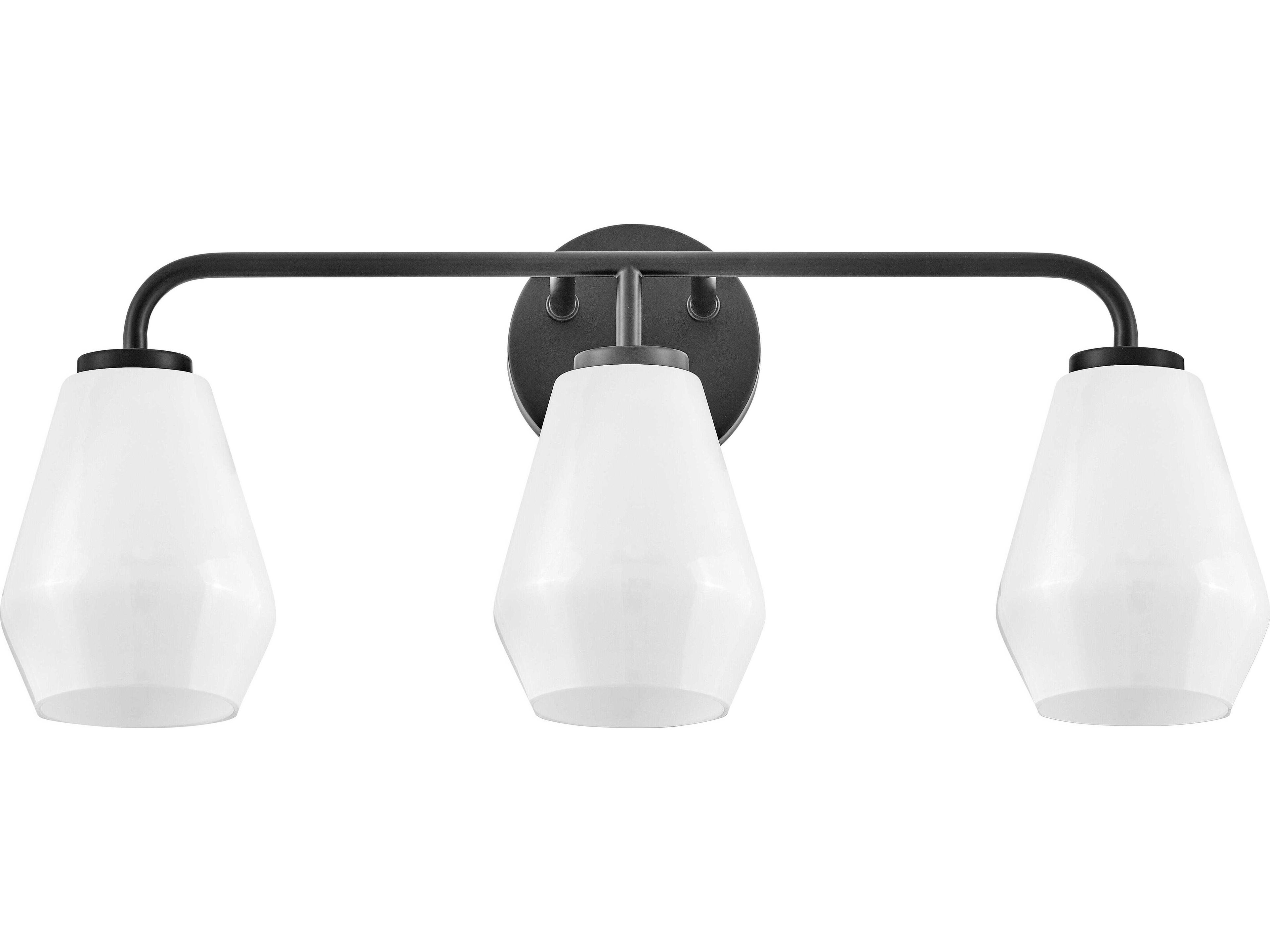 Lark Living Gio 3-Light Black Vanity Light