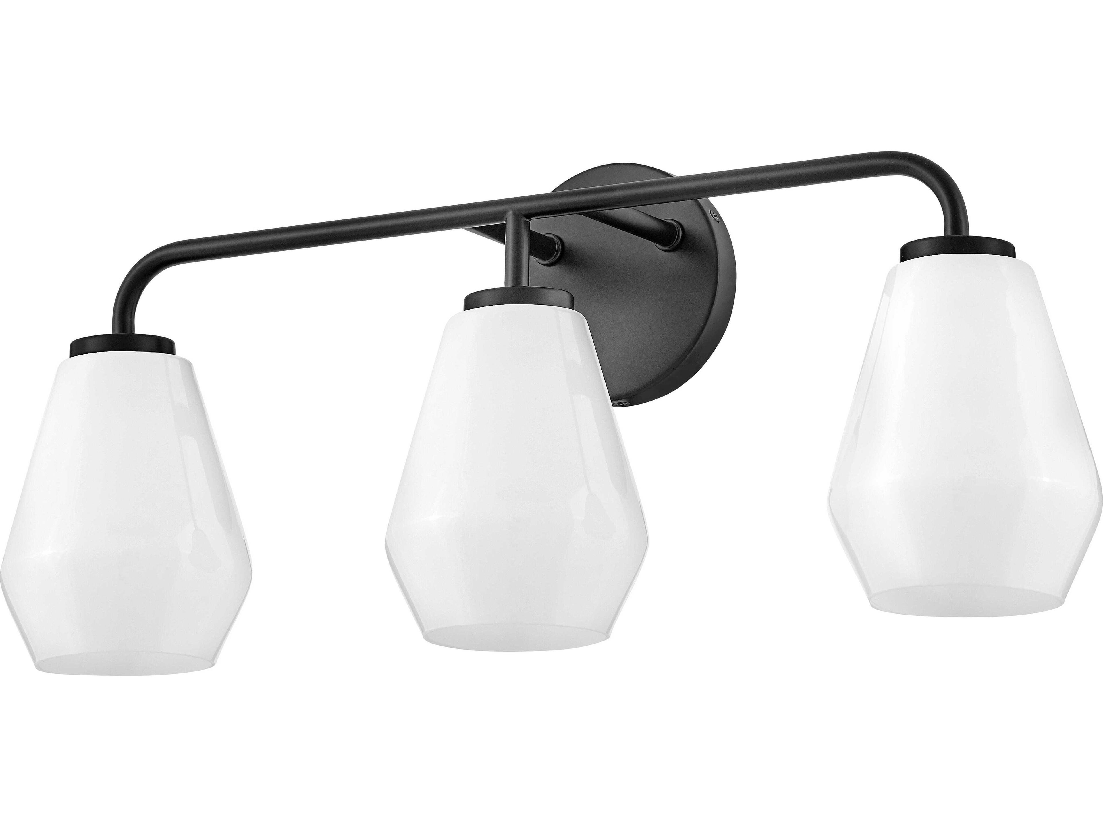 Lark Living Gio 3-Light Black Vanity Light