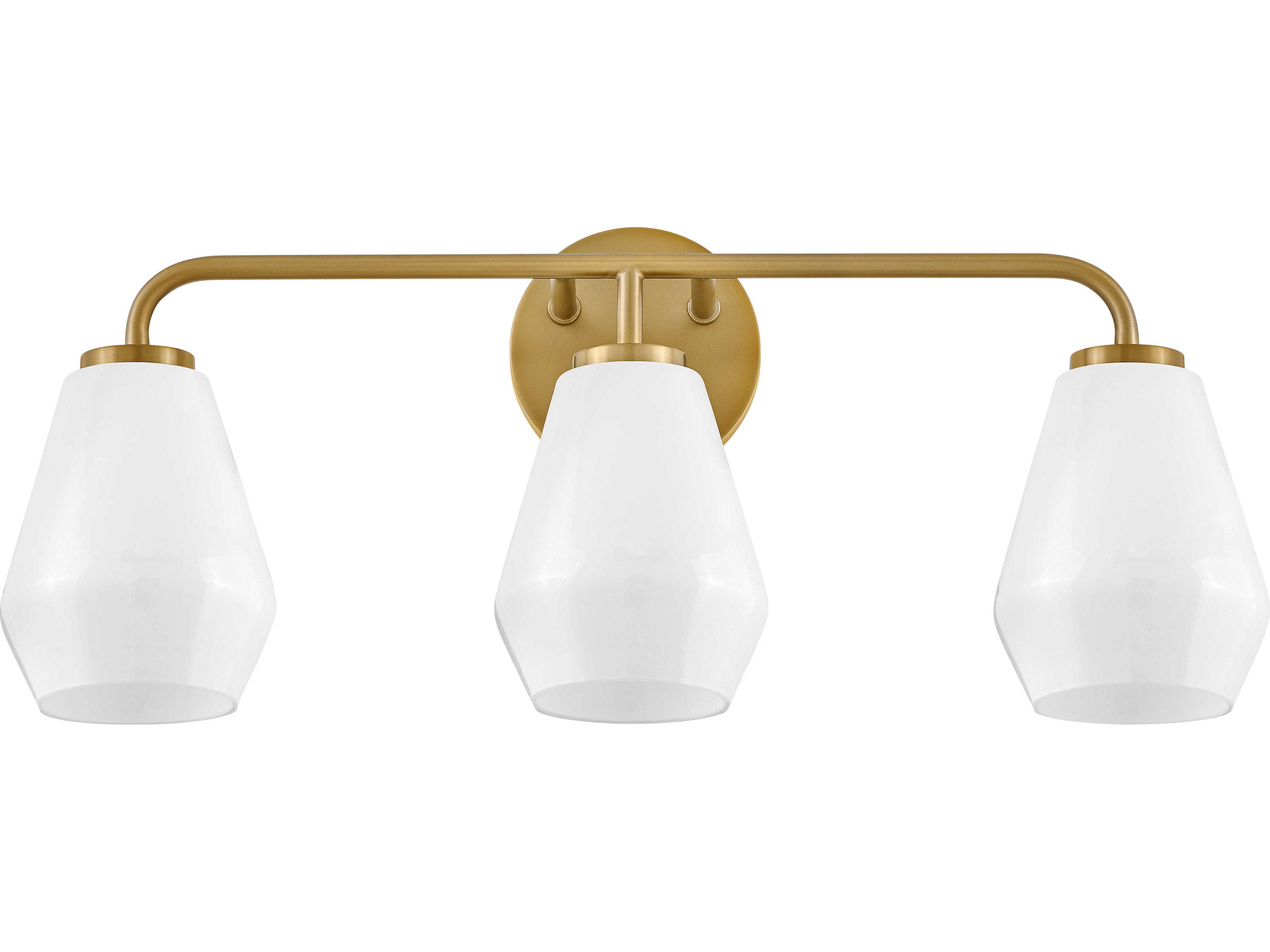 Lark Living Gio 3-Light Lacquered Brass Vanity Light