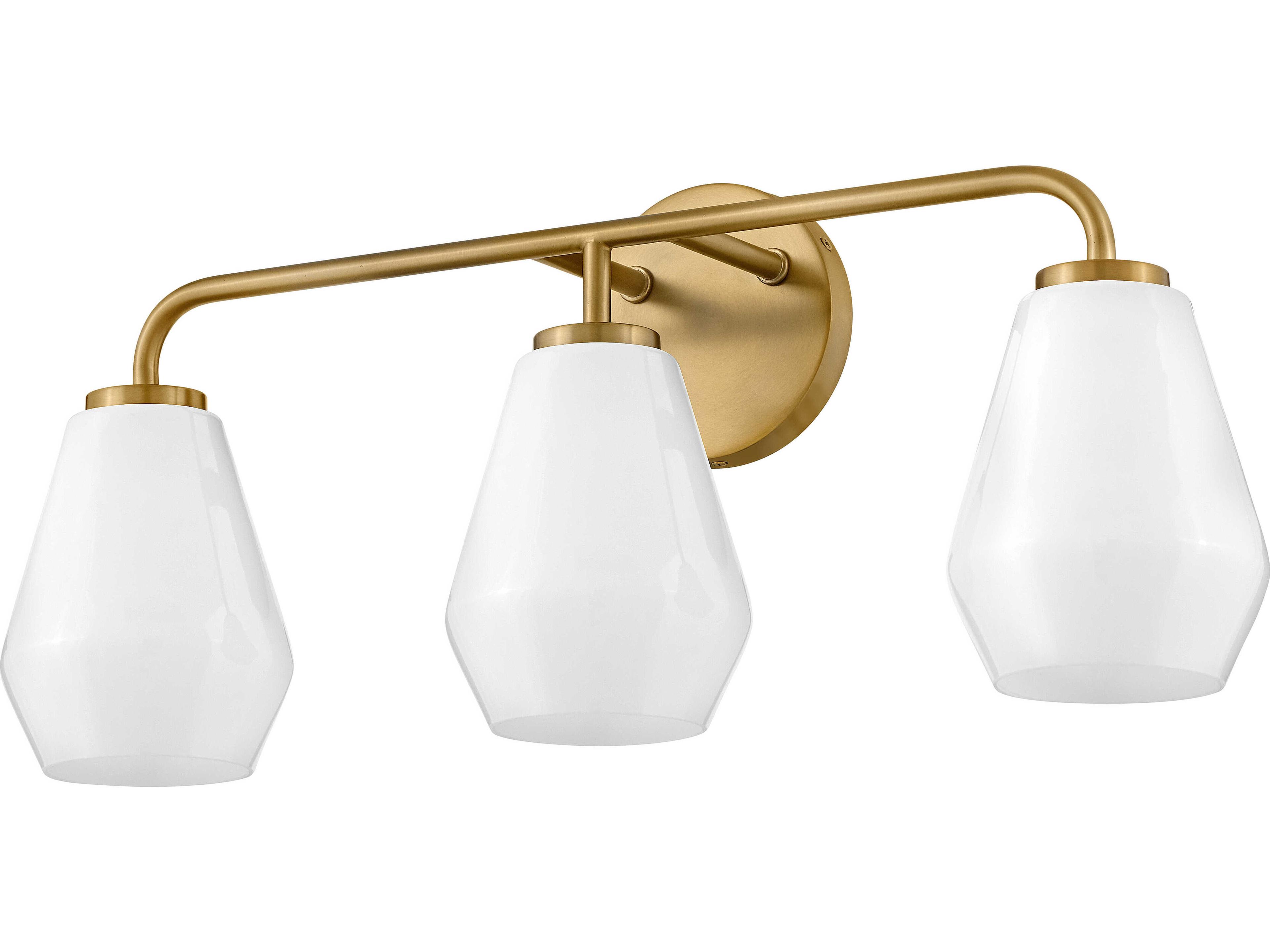 Lark Living Gio 3-Light Lacquered Brass Vanity Light