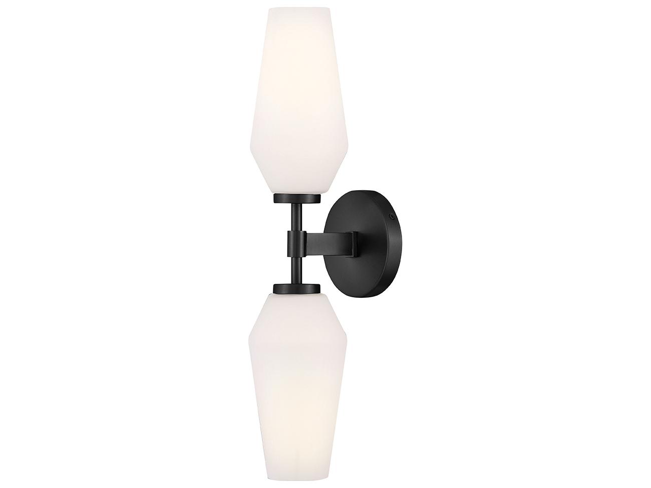Lark Living Gio 2-Light Black Vanity Light