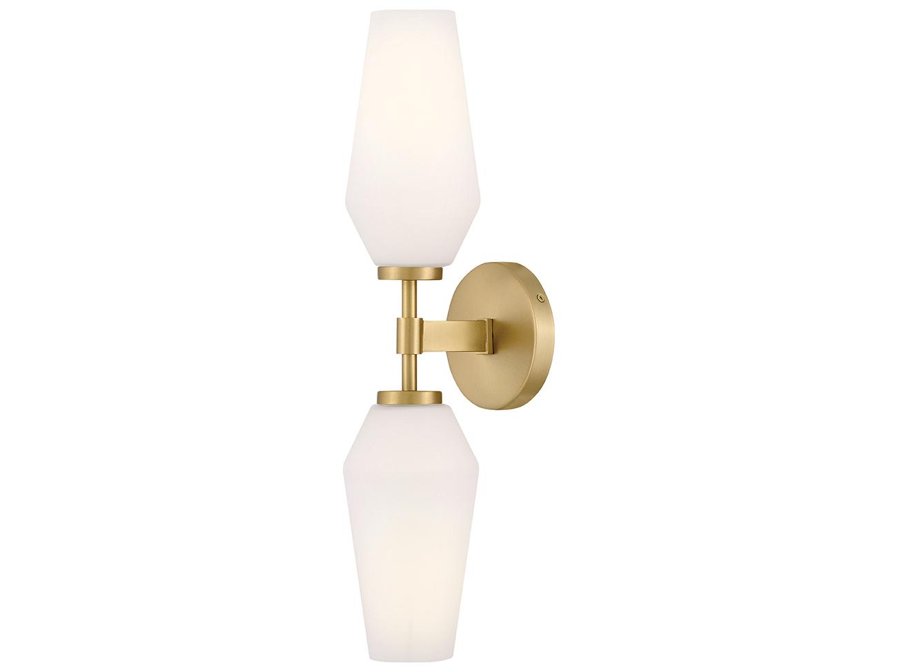 Lark Living Gio 2-Light Lacquered Brass Vanity Light