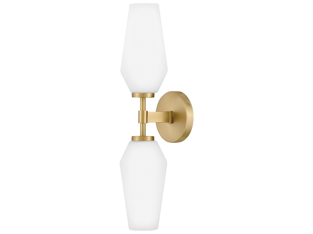 Lark Living Gio 2-Light Lacquered Brass Vanity Light
