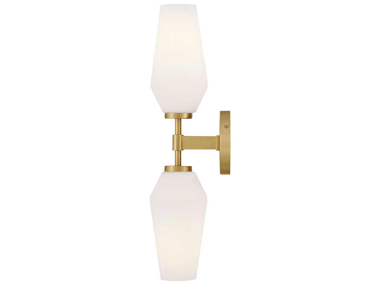 Lark Living Gio 2-Light Lacquered Brass Vanity Light