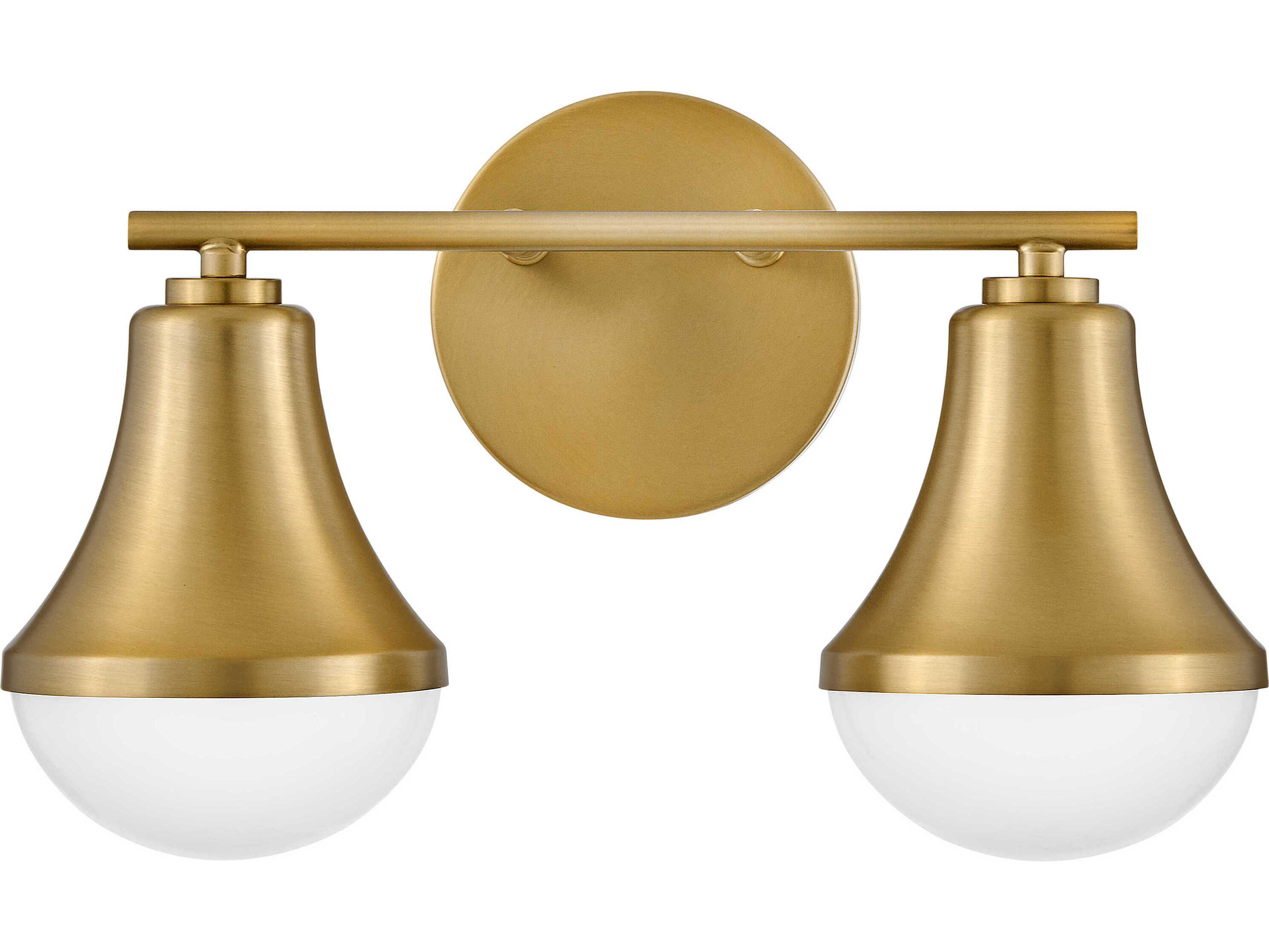 Lark Living Haddie 2-Light Lacquered Brass Vanity Light