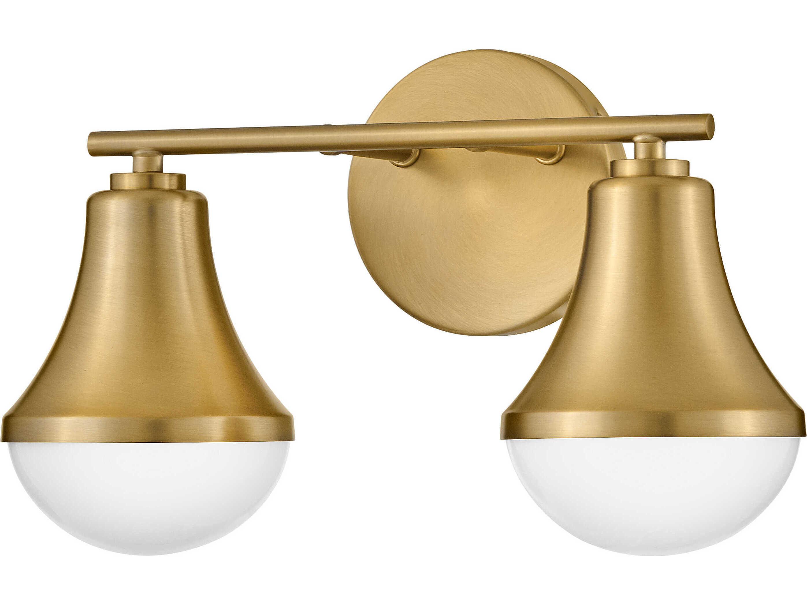 Lark Living Haddie 2-Light Lacquered Brass Vanity Light