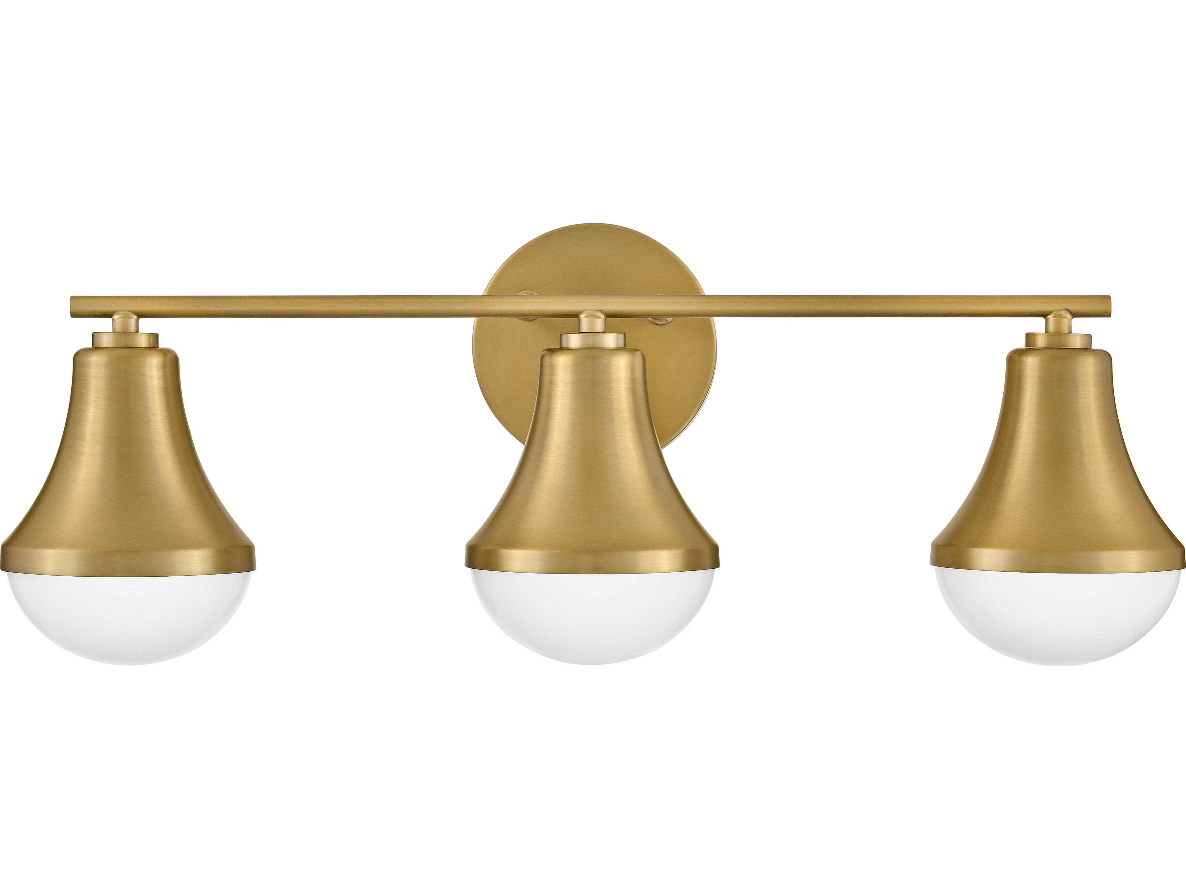 Lark Living Haddie 3-Light Lacquered Brass Vanity Light