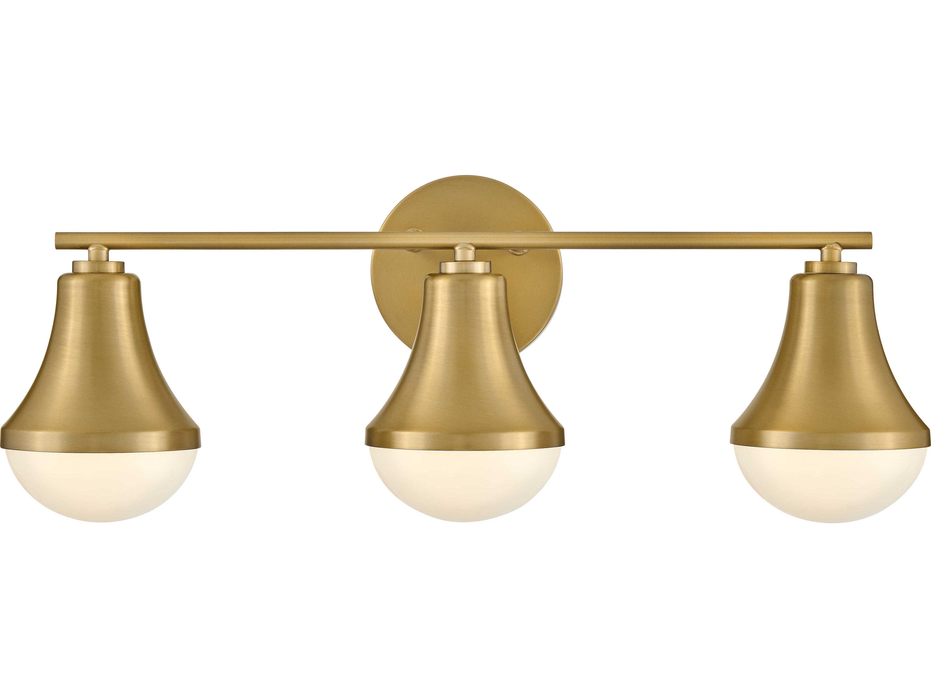 Lark Living Haddie 3-Light Lacquered Brass Vanity Light