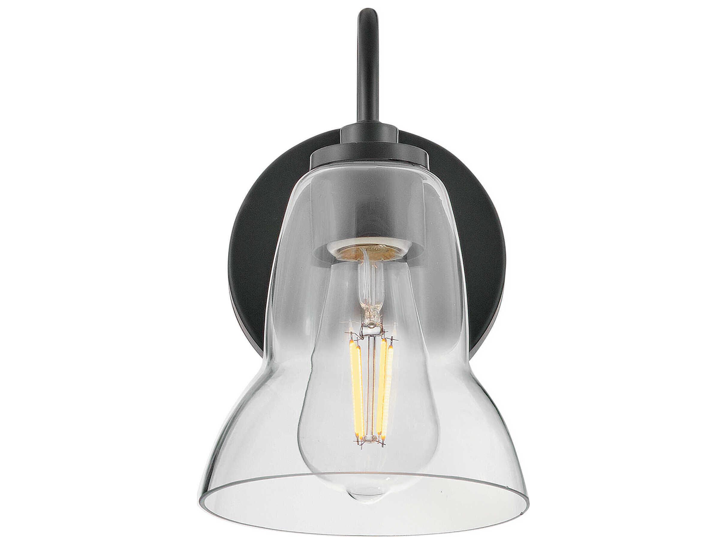 Lark Living Vera 1-Light Black Wall Sconce