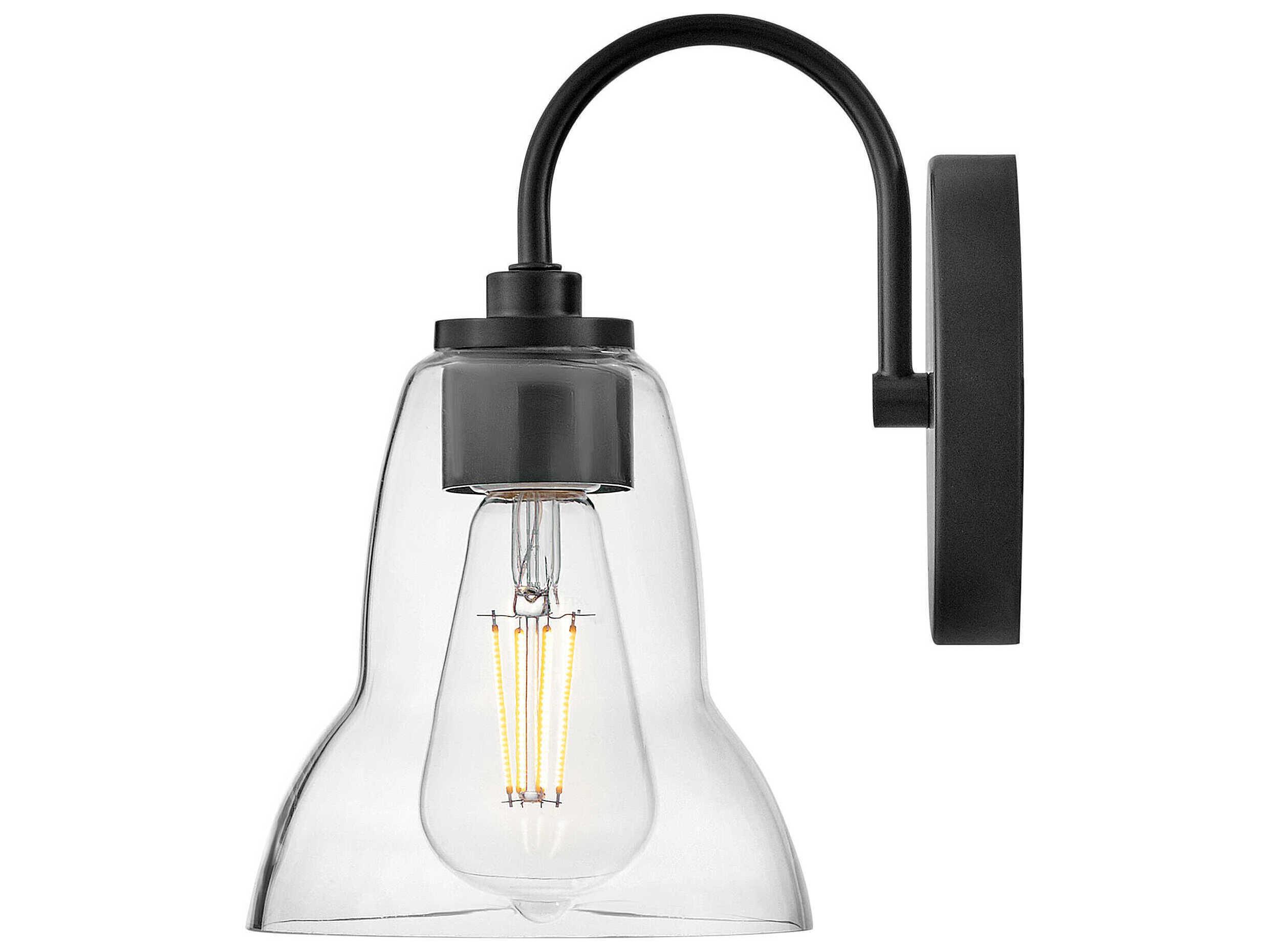 Lark Living Vera 1-Light Black Wall Sconce