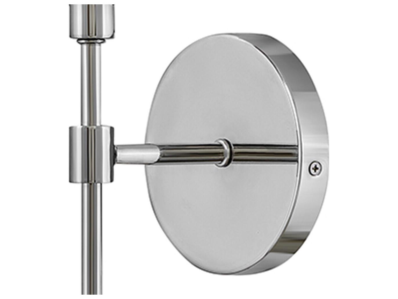 Lark Living Mabel 1-Light Chrome Wall Sconce