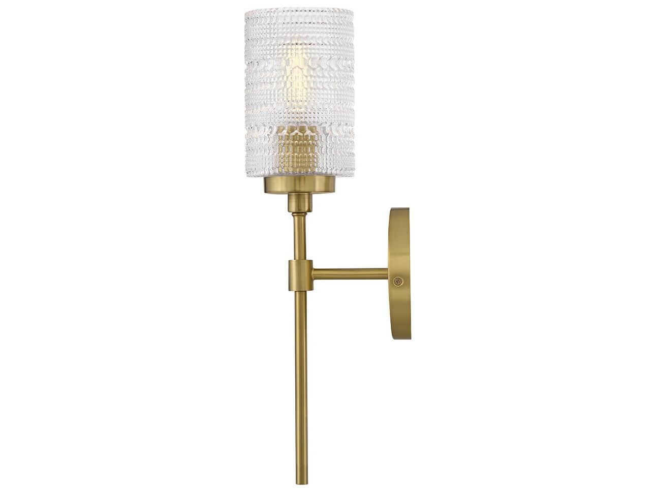 Lark Living Mabel 1-Light Lacquered Brass Wall Sconce