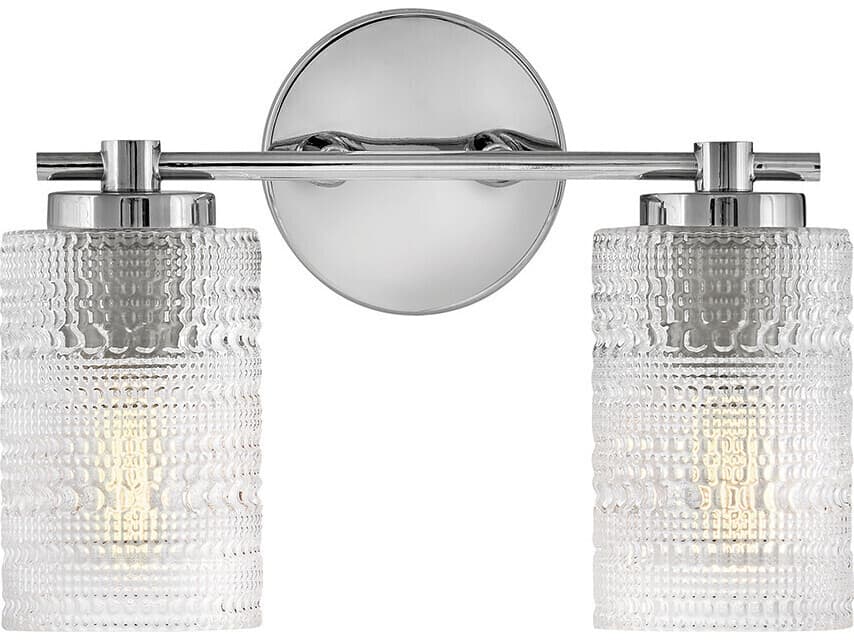 Lark Living Mabel 2-Light Chrome Vanity Light