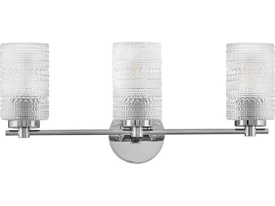 Lark Living Mabel 3-Light Chrome Vanity Light