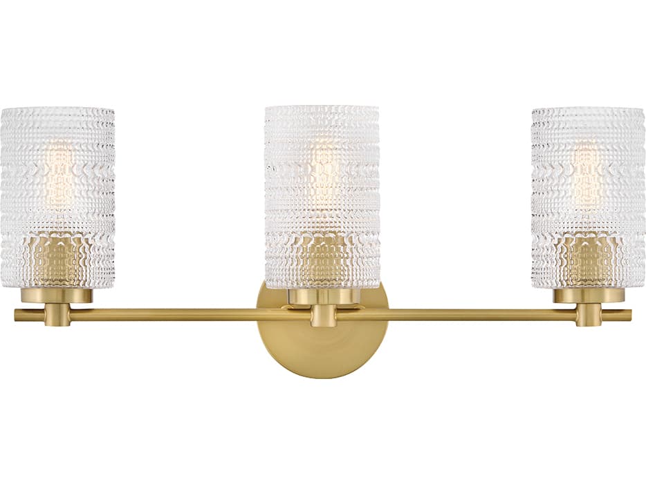 Lark Living Mabel 3-Light Lacquered Brass Vanity Light