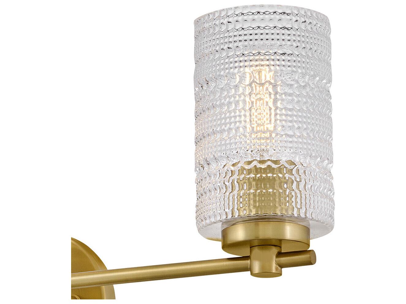 Lark Living Mabel 3-Light Lacquered Brass Vanity Light