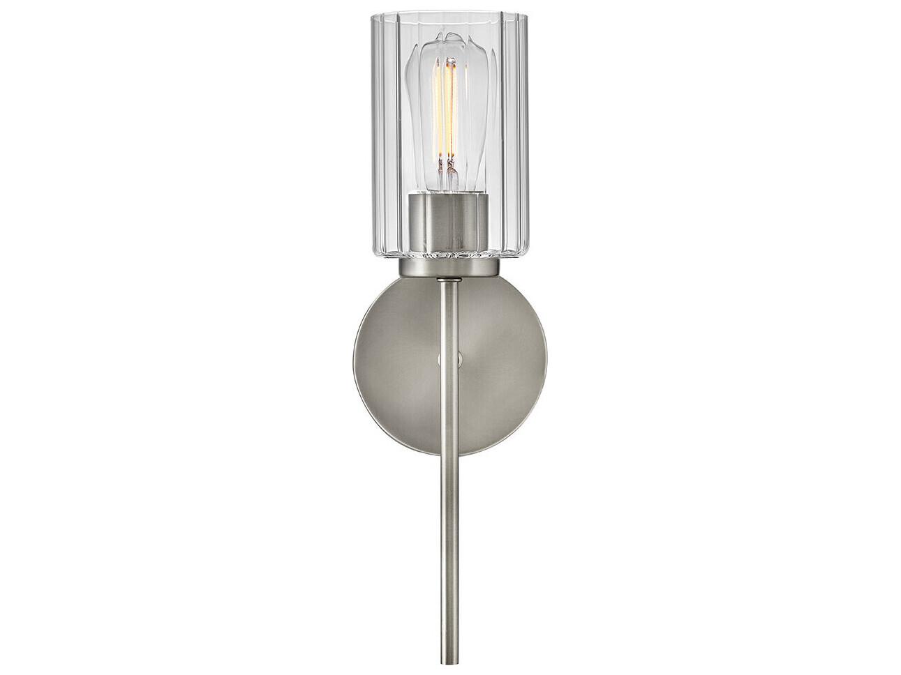 Lark Living Leta 1-Light Brushed Nickel Wall Sconce
