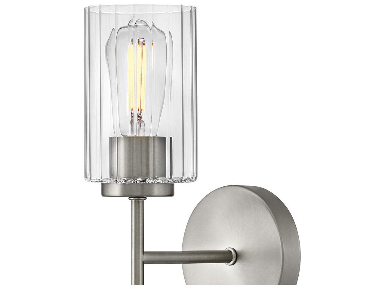 Lark Living Leta 1-Light Brushed Nickel Wall Sconce