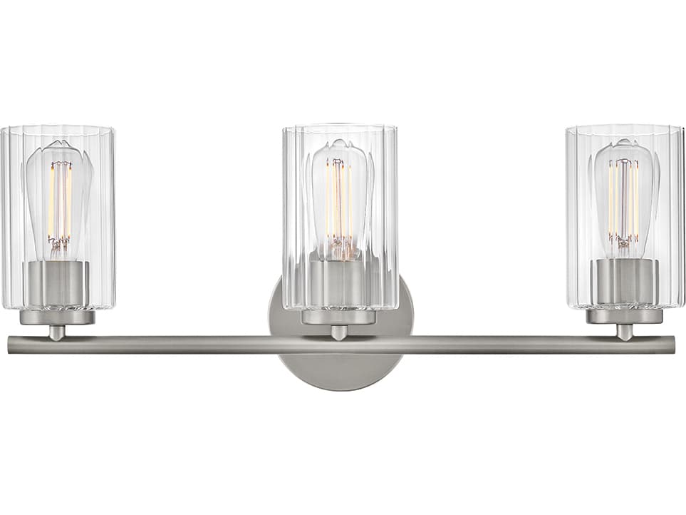 Lark Living Leta 3-Light Brushed Nickel Vanity Light