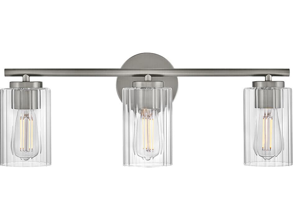 Lark Living Leta 3-Light Brushed Nickel Vanity Light
