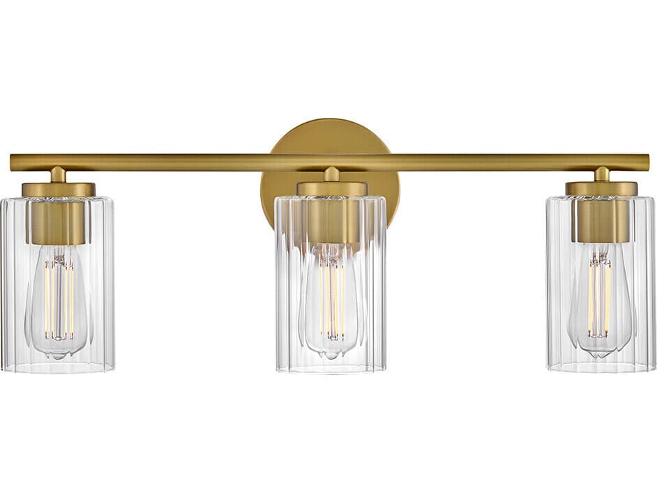 Lark Living Leta 3-Light Lacquered Brass Vanity Light