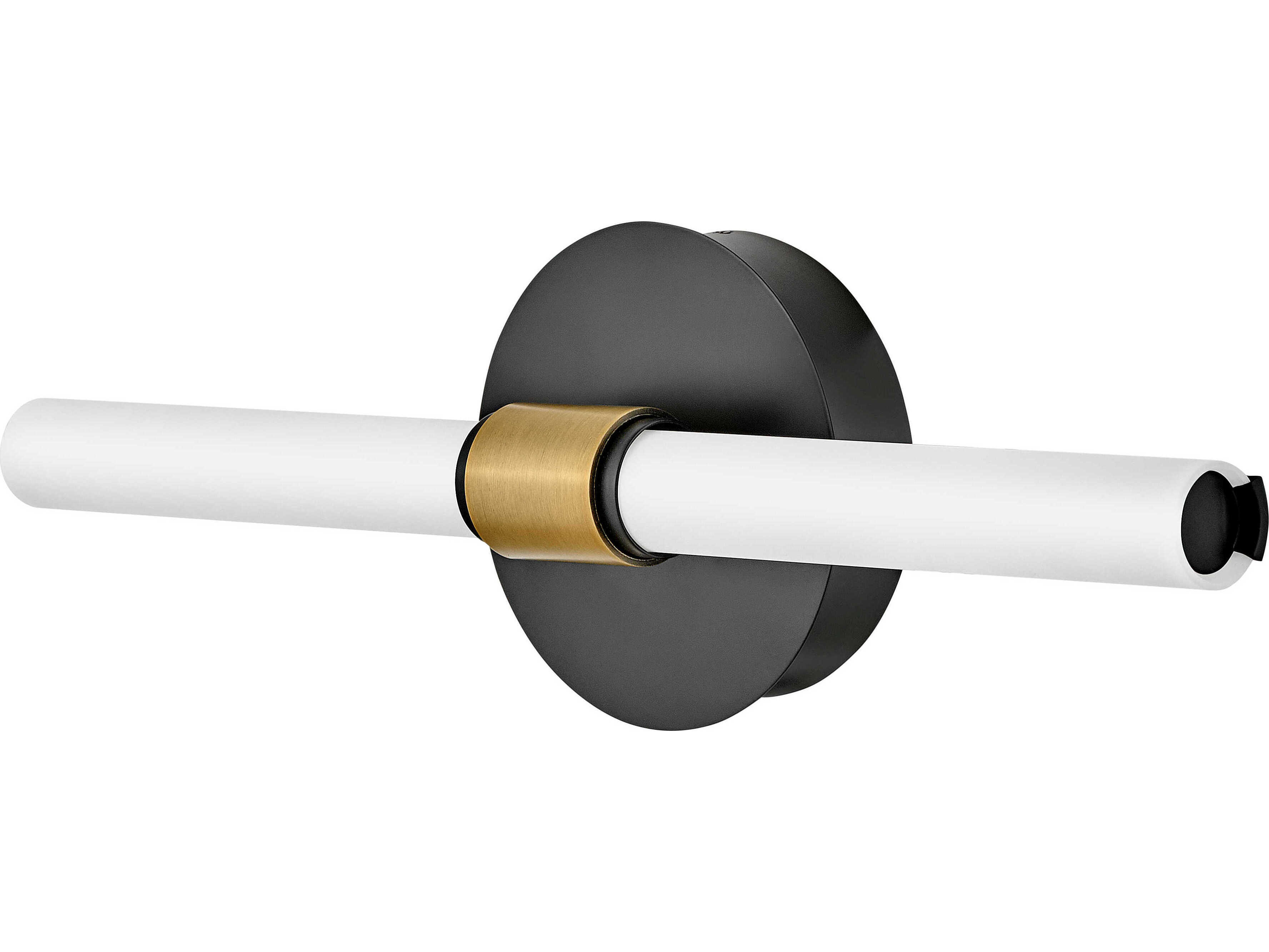 Lark Living Kai Black Lacquered Brass Vanity Light