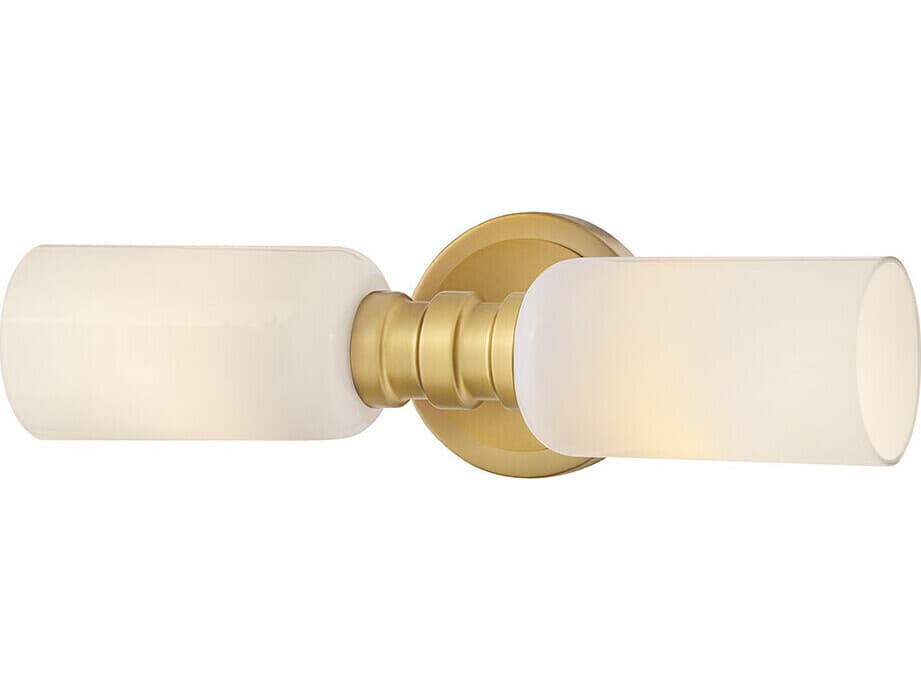 Lark Living Naomi 2-Light Lacquered Brass Wall Sconce